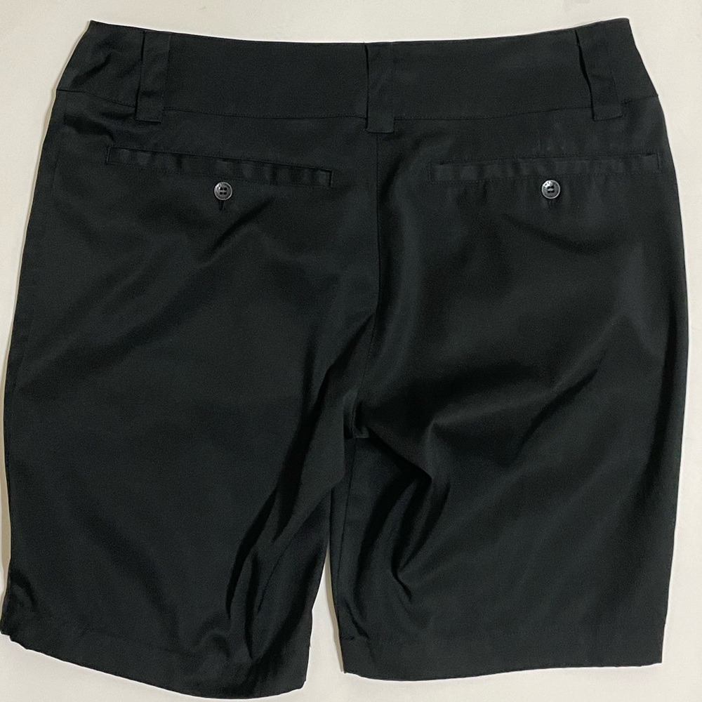 ANTIGUA Desert Dry Womens Black Sun/Outdoors Bermuda Shorts Size 8 - Picture 4 of 12